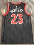 Maillot de Basket #23 Vanvleet Raptors Noir Statement Edition